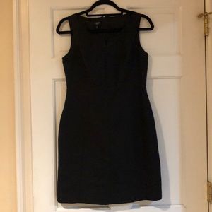 Talbots black sheath dress